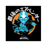 Nickelodeon Men's Avatar The Last Airbender Blue Aang Graphic T-Shirt