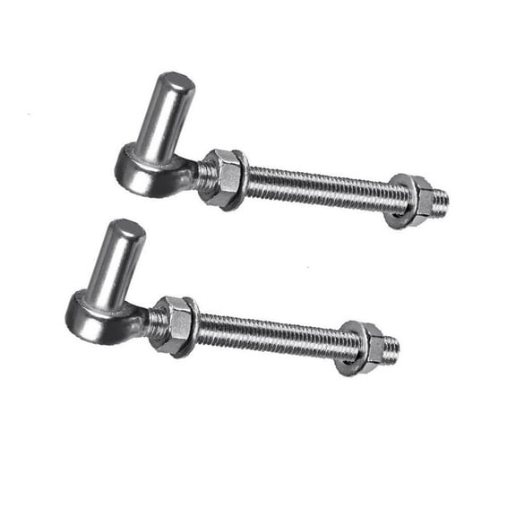 Stable J Bolt Hinges Outdoor Gate Hardware for Heavy Metal & Wood Gate Support