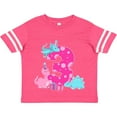 thumbnail image 3 of Inktastic Dinosaur Party-third Birthday Girls Toddler T-Shirt, 3 of 5