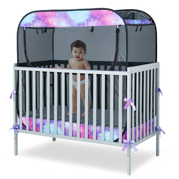 Mosquitera plegable Porayhut para cuna, 130 x 71 x 130 cm