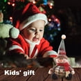 thumbnail image 2 of Cateissary Muñeco de Navidad de juguete árbol de Navidad colgante adorno de árbol de Navidad Santa Claus muñeco de nieve artesanía niños cumpleaños Kits de decoración para fiestas No.02 Cateissary HA008593-02, 2 of 6