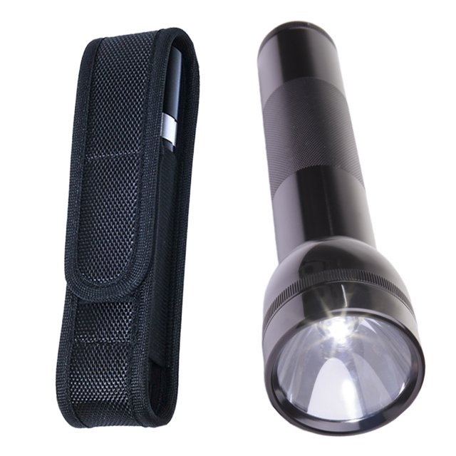 Cuchillos Plegables Hugtrwg Funda Con Linterna LED Riñonera Nailon para Senderismo Al Aire Libre