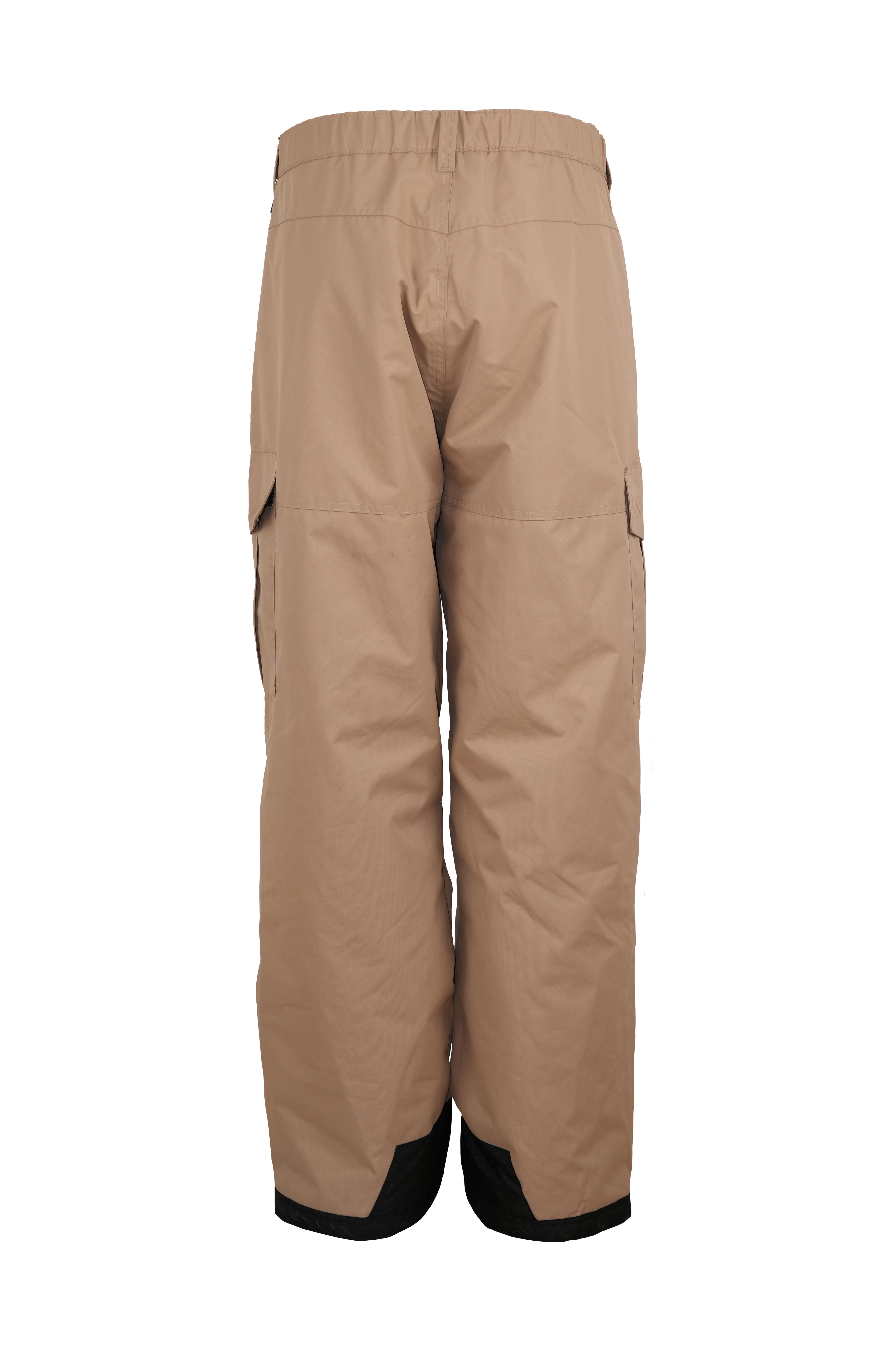 Ozark Trail Men's Cargo Pocket Ski Pants, Sizes S-3X