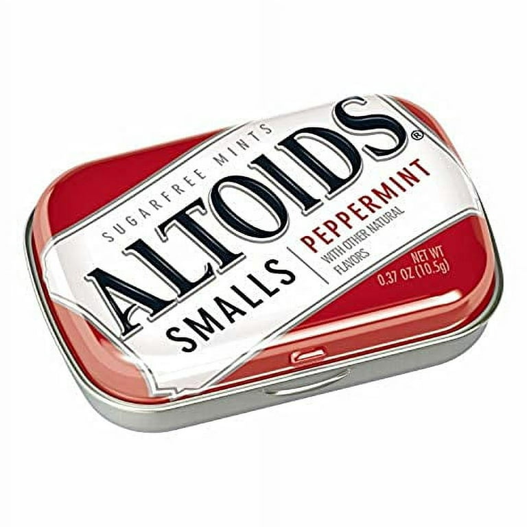 Altoids Smalls Sugar Free Wintergreen Mints, 0.37-Ounce Tins (2 Packs of 9)  