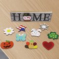 thumbnail image 4 of kurtrusly Front Door Hanger with 10 Replacement Signs Country Family Interchangeable Wall Hanging Board Patterns Porch Decorations Living, 4 of 6