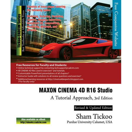 MAXON CINEMA 4D R16 Studio: A Tutorial Approach, 3rd Edition - (Best Cinema 4d Tutorials)