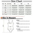 thumbnail image 3 of Wycnly Bathing Suits for Women Womens Swimsuits Tankini Bathing Suit Womens Solid High Waist Athletic Swimwear with Drawstring Ladies Girls Padded Push up Beachwear Swimsuit One Piece Swimsuit, 3 of 7