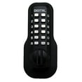 thumbnail image 2 of Digital Door Lock M210 Mechanical Keyless Deadbolt, Jet Black, 2 of 3