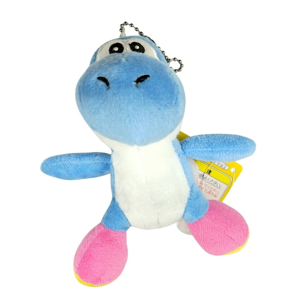 Lanyardx - Super Mario 12pcs Yoshi Keychain Plush Toy Set (Blue) - Walmart.com - Walmart.com