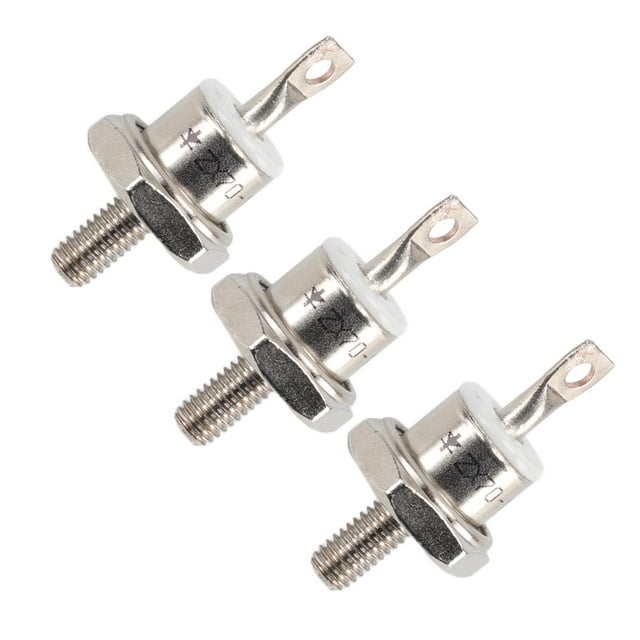 3Pcs Diesel Générateur Diode, ZX70 12 70A Diesel Moteur Générateur Diode Robuste Métal Facile Installation Redresseur Diesel Dynamo Diode pour le Remplacement de Réparation
