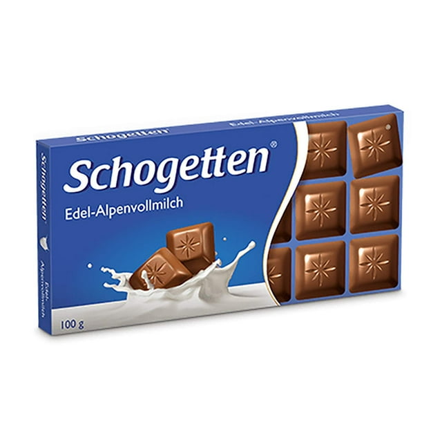 Schogetten Alpine Milk Chocolate Bar Candy Original German Chocolate