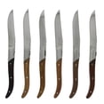 thumbnail image 2 of French Home  Set of 6 Laguiole Connoisseur Assorted Wood Steak Knives, 2 of 5