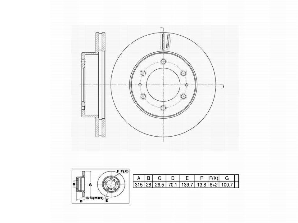 Winstop Brake Rotor, Front WS245513, Hummer H3 2010-2006