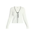 thumbnail image 5 of Madden NYC Women's Tie Front Top with Long Sleeves, Sizes XXS-XXL, 5 of 5