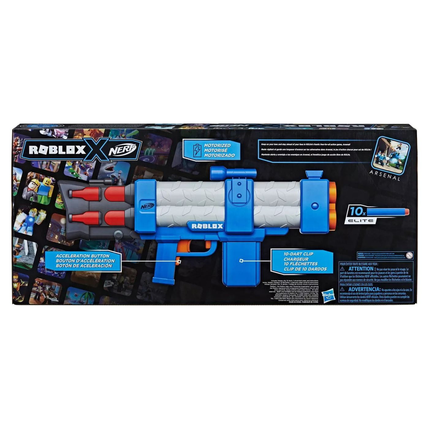 Nerf Roblox Arsenal Pulse Laser, Comprar Novos & Usados