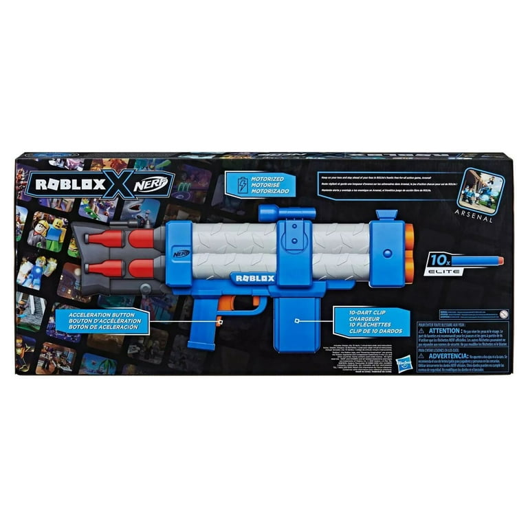 OPEN BOX NERF Roblox Arsenal Pulse Laser Motorized Gun - No Virtual Item  Code