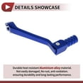 thumbnail image 4 of Folding Motorcycle Gear Shifter Lever for Kayo K6 Aluminum Alloy Pedal Shift Lever Arm Blue, 4 of 6