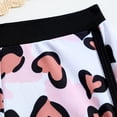 thumbnail image 6 of MEZZALL Children Girls Swimwear Two Piece Toddler Big Kids Swimsuit With Shorts Cute Summer Heart Print Beach Bathing Lovely Bathing Suit Beachwear, 6 of 6
