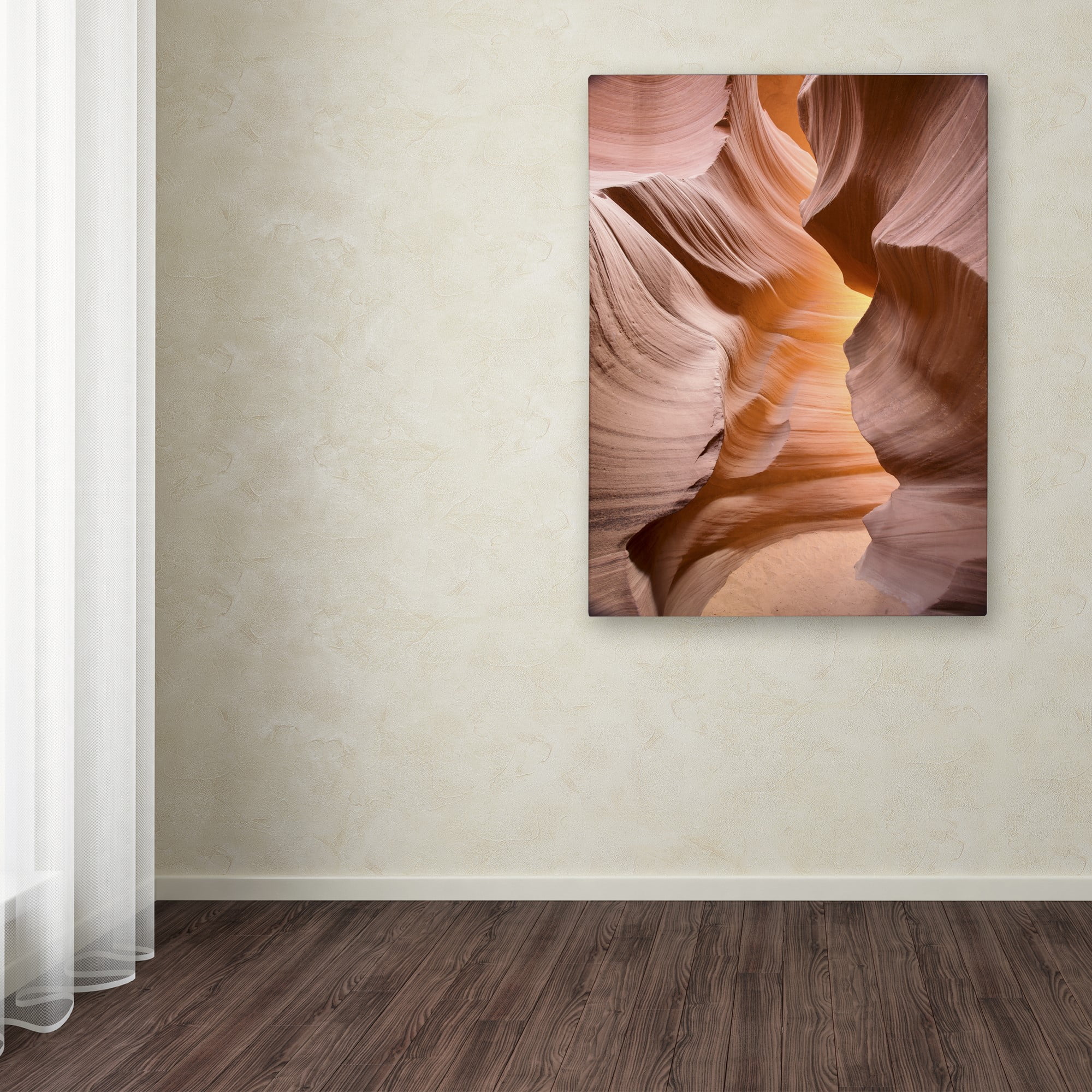 Trademark Fine Art "Welcome II" Canvas Art by Moises Levy