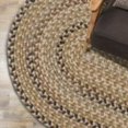 thumbnail image 2 of Colonial Mills 11' x 14' Brown and Red All Purpose Handcrafted Reversible Oval Area Throw Rug, 2 of 2