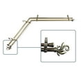thumbnail image 2 of Giles 13/16 inch Double Corner Window Curtain Rod 48-84" - Antique Brass, 2 of 3