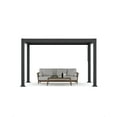 thumbnail image 2 of Tuekys All-Aluminum Louvered Pergola 12' x 16', Outdoor Pergola with Adjustable Louvered Roof, Reinforced Aluminum Frame, Integrated Drainage System, Hardtop Gazebo for Patio, Deck, 2 of 3