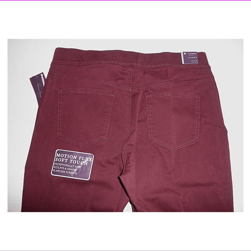 Gloria Vanderbilt AVERY Slim Leg Pull 