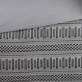 thumbnail image 3 of Bedding Sets Cotton Jacquard Comforter Mini Set Grey/Black King/Cal King,Bed Sets, 3 of 10
