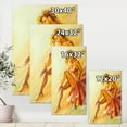 thumbnail image 4 of Designart ' Warm Coloured Flamenco Woman Dancer ' Modern Canvas Wall Art Print, 4 of 4