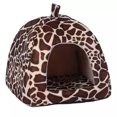 thumbnail image 2 of Gprince Comfortable Plush Sleeping Nest Soft Cage for Pet Cats Dogs, 2 of 8