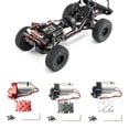 thumbnail image 3 of Baohd RCGOFOLLOW Aluminum Alloy Skid Plate Gear Box Mount Rc Gear Box Mount For 1/24 Rc Gear Box Mount ECX Barrage RC Car Part Black, 3 of 6