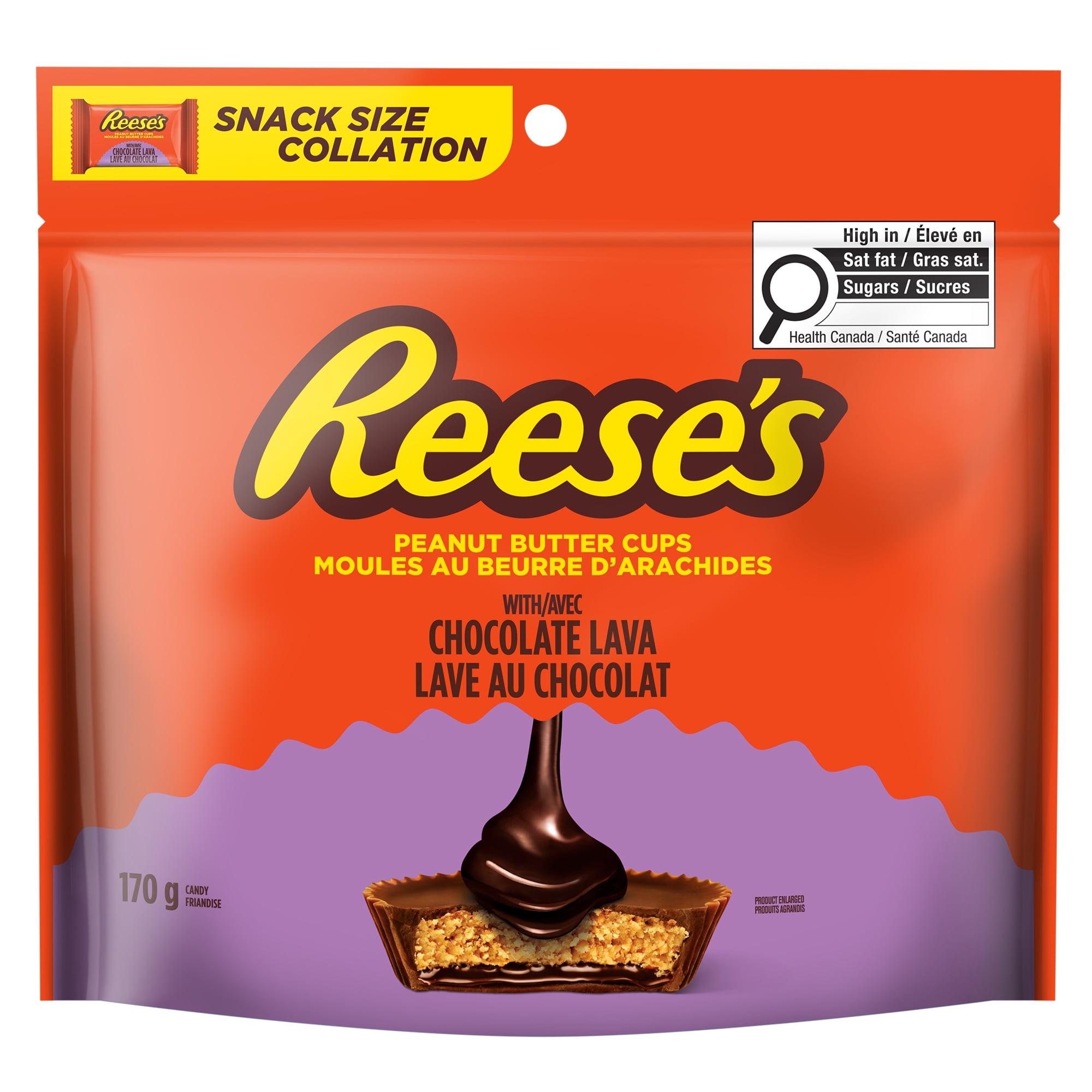 Reese's Choc Lava Snack Size 170G Reese's Choc Lava Snack Size 170G
