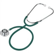 Prism Series Aluminum Dual Head Stethoscope, Hunter Green, Boxed