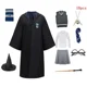 thumbnail image 3 of Uniforme escolar de Marfa, disfraz de Hogwarts, túnicas mágicas, capa de Gryffindor, suéter de Hufflepuff, corbata de Slytherin, falda de Hermione, 3 of 5