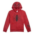 thumbnail image 2 of Marvel Spider-Man Fleece Matching Family Zip Up Cosplay Hoodie Adult, 2 of 5