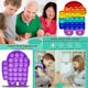 thumbnail image 5 of Pop Push Its Tie Dye Bubble Sensory Fidget Autismo Necesidades especiales Aliviador de estrés para niños y adultos Adepaton WMCH-136, 5 of 6