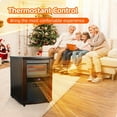 thumbnail image 3 of Elevon Indoor Space Heater, 1500W Infrared Quartz Cabinet Heater with Adjustable Thermostat and Overheat Protection, Ideal for Livingroom Office & Large Room, 3 of 6