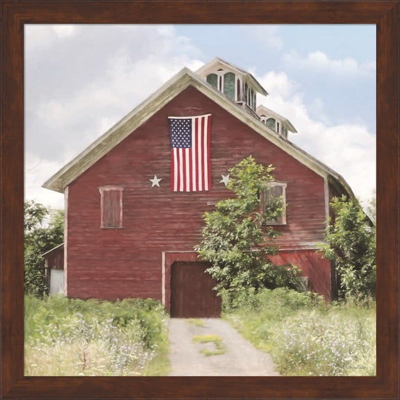 Great Art Now Breath of Liberty by Lori Deiter, Framed Wall Art, 22W x 22H