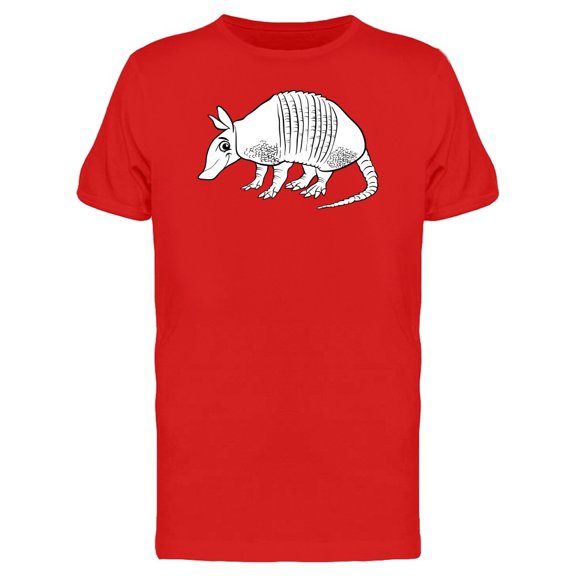Adorable Armadillo Cartoon Tee Men's -Image by Shutterstock