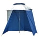 thumbnail image 5 of Tienda de campaña de pared impermeable de 4,8 m, sombrilla de pesca, tela de sombra plegable, para playa y sol Azul oscuro, 5 of 6