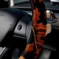 thumbnail image 5 of Thanksgiving Acorn 14.5 Inch Printing PVC Leather Car Wheel Cover Steering Wheel Cover Auto Accessories, 5 of 6