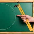 thumbnail image 2 of Miangastore Plastic Compass Large Size Ergonomic Design For Math Teaching 2Pcs, 2 of 8
