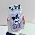 thumbnail image 4 of Hello Kitty Kuromi Clear Phone Case For Samsung Galaxy S23 S22 Ultra S21 Plus A51 A71 A04 A04S A14 A34 A54 A13 A23 A12 A22 Cover, 4 of 5