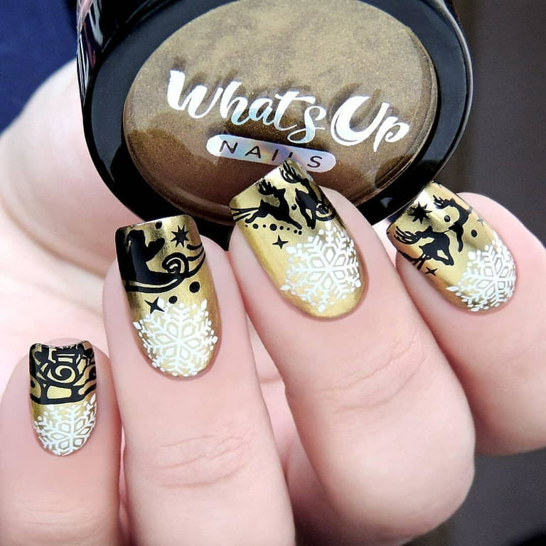 Whats Up Nails - Gold Chrome Powder For Mirror Nails