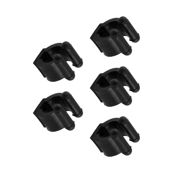 ROZYARD 5Pcs Fishing Rod Storage Rack Support Hanger Rest Snooker Cue Locating Clip