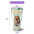 thumbnail image 5 of Pomeranian Mother Book Lover Living That Dog Mom Life Happy Mother's Day 30oz Stainless Steel Tumbler Insulated Cup with Lid Pom Dog Lover Gifts - 03004, 5 of 5