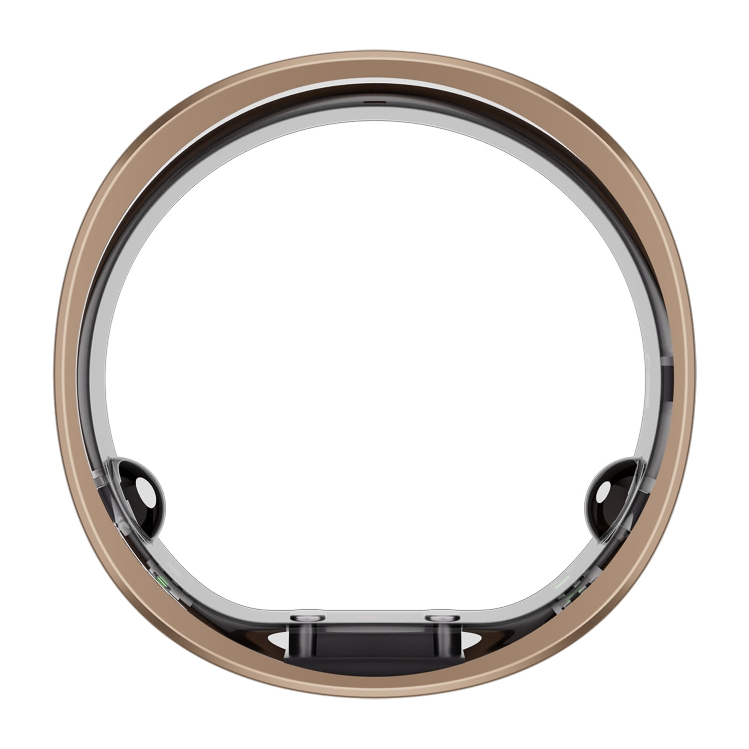 RingConn Gen 2 Air Ultra-Thin Smart Ring with Health Tracking and AI (Size 9; Dune Gold)