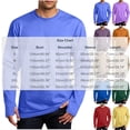 thumbnail image 3 of cfhntfmh Mens Long Sleeve Workout Shirts with Thumb Holes Casual Base Layer Athletic Running Gym Hiking Shirts(Dark Blue, Large), 3 of 7