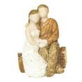 thumbnail image 4 of Wedding Cake Topper Cake Top Decorations Bride and Groom Figurines Decorative Desk Decoration Couple Statue for Celebrations, 4 of 9
