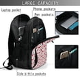 thumbnail image 4 of Lafuoo Ladybugs 2 Pattern USB Backpack, Multi-Pocket Laptop Backpack, Unisex Travel Backpack for Office, Work-One Size, 4 of 7